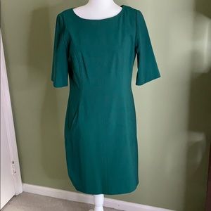 Tailored dress by Tahari.